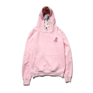 KISSFUNK Stylish Pink Hoodie